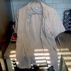 Old Navy Slim Fit Short Sleeve Button Down Size M